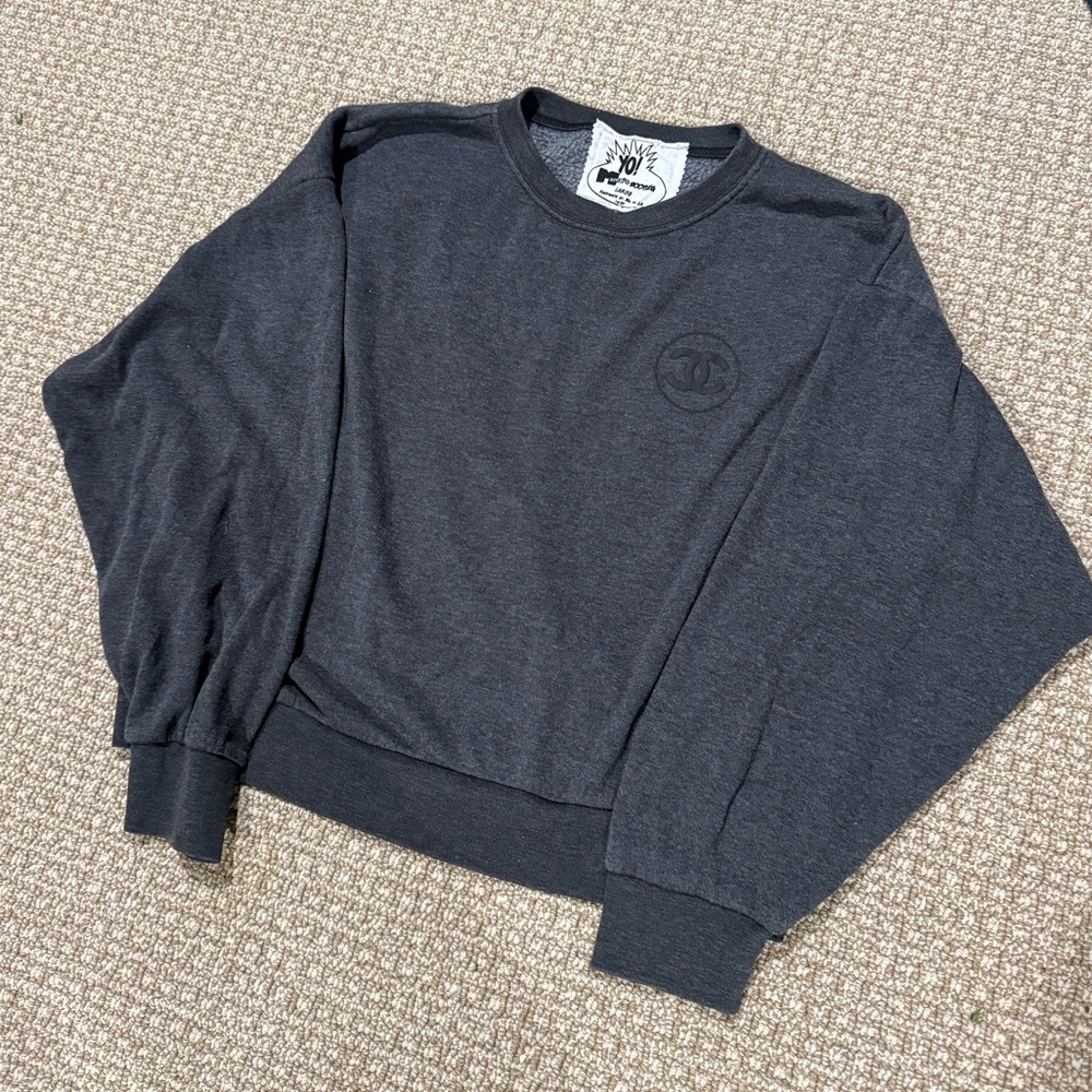 Yo Mamas Bootleg CC Chanel Logo Sweatshirt